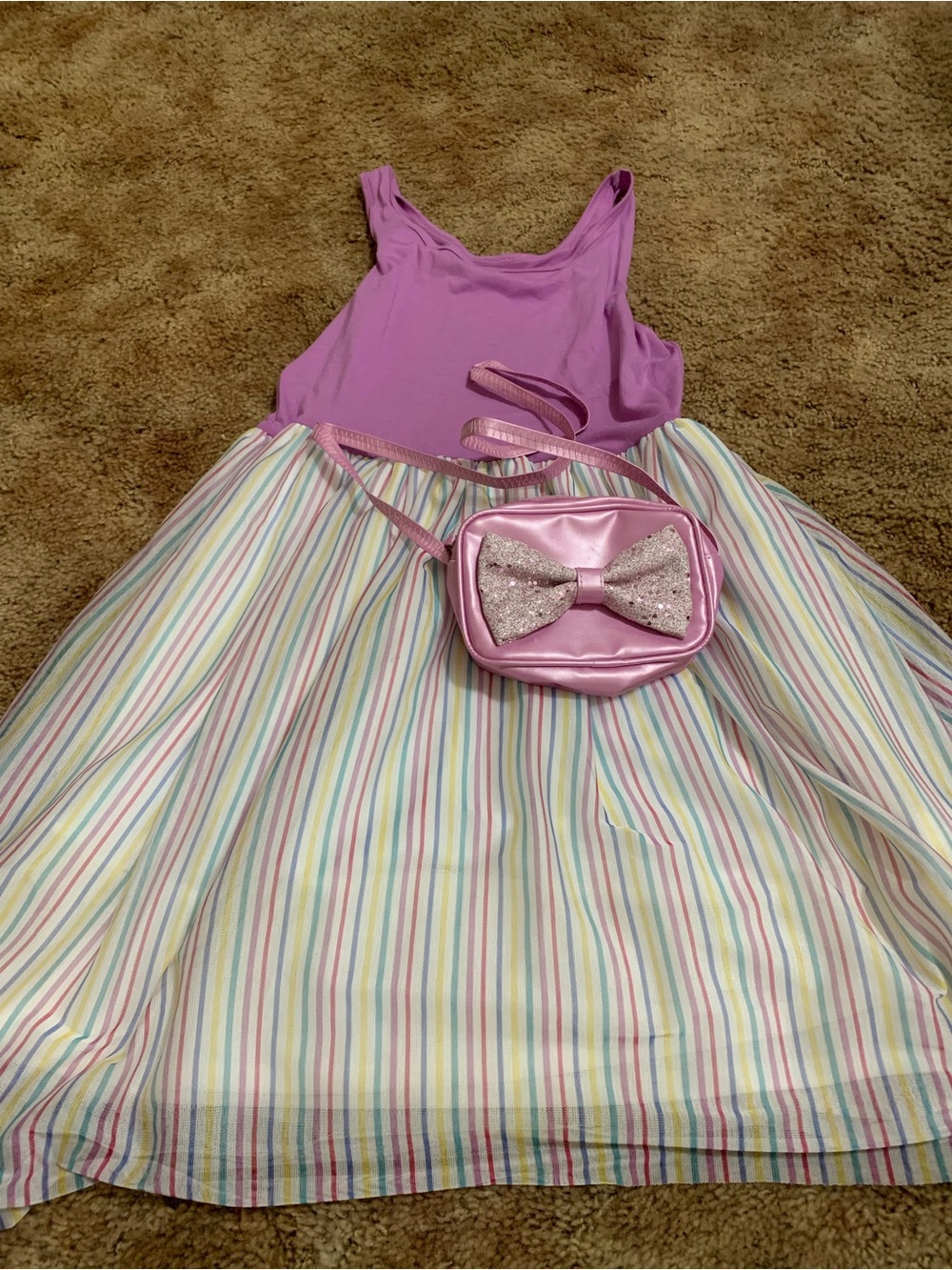 Knitworks Girls Lavender Tank Top